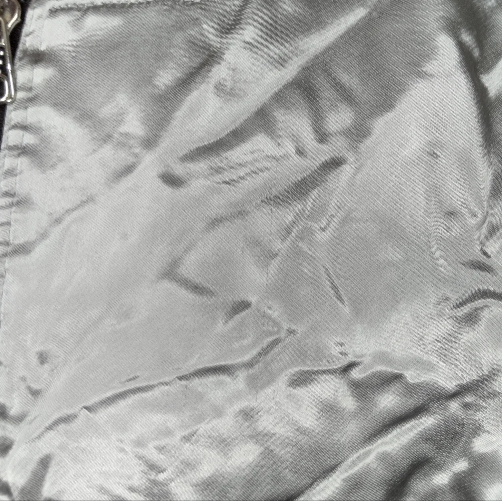 Elizabeth & James Royan Bomber Jacket Metallic Size S